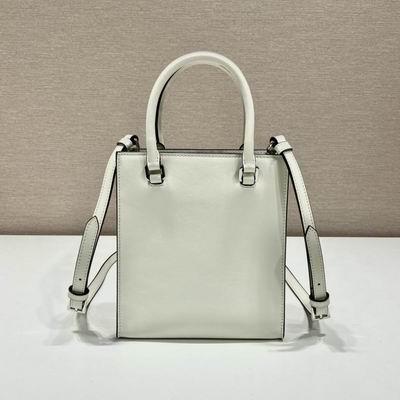 Prada Bags Tote Saffiano 1BA333 S 17x19x6 L 22cm