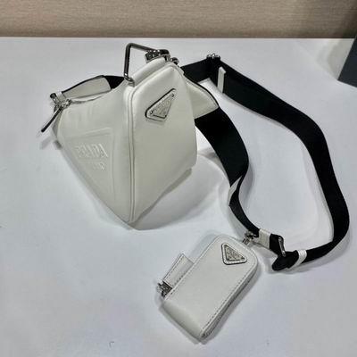 Prada Bags Triangle 1BH190 L 26x14x12cm S 5x10x2cm ap 04