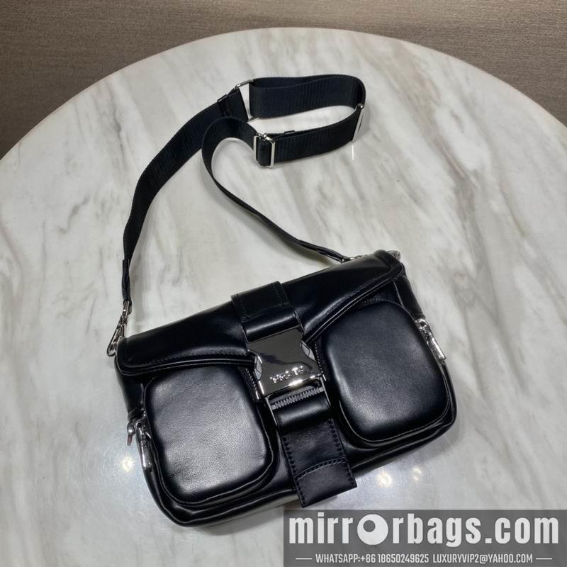Prada Bags Re-Nylon 1BD295 23x12.5x5.5cm ap 24