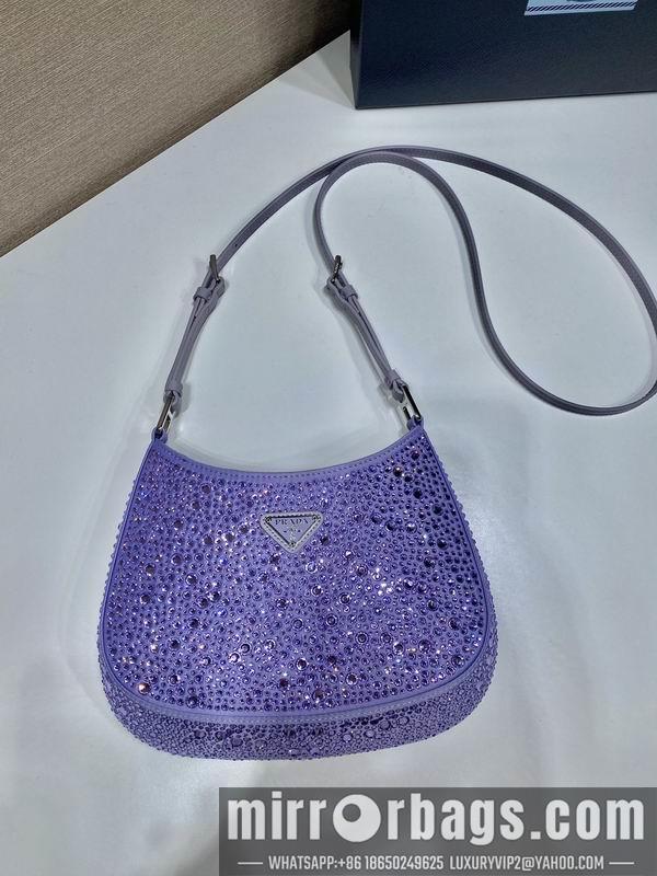 Prada Bags Cleo 1BC169 22X18.5X4.5cm ap 05