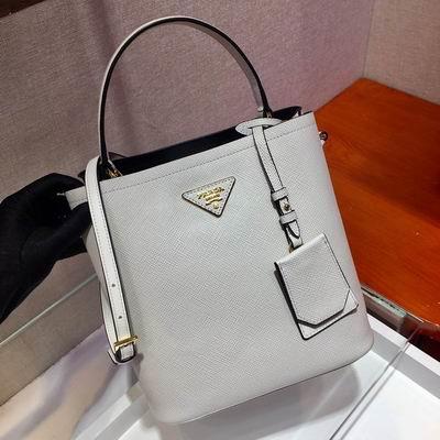 Prada Bags Panier Saffiano 1BA212 22x23x13cm ap 12