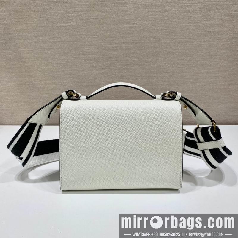 Prada Bags Saffiano Monochrome 1BD317 21x14x6 ap 15