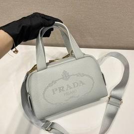 Prada Bags Parda 1BH078雕花 25x16x10cm Ap