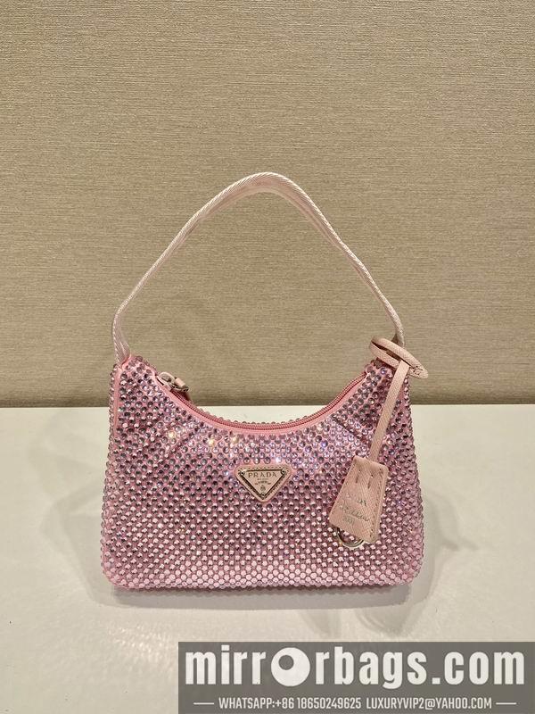 Prada Bags Prada Hobo 1NE515闪钻23x13x5cm AP3色