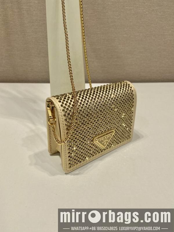 Prada Bags Prada 1MR024水晶 11.5x8cm AP