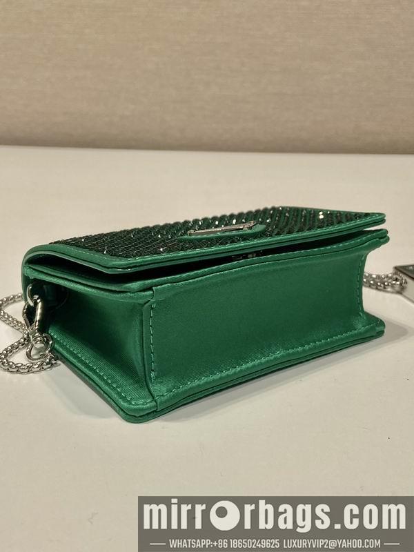 Prada Bags Prada Duchesse 1MR024水晶11.5x8cm AP
