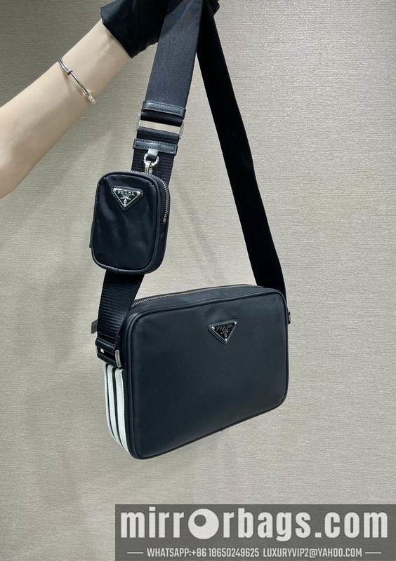 Prada Bags Re-Nylon Saffiano 2VH142 25x19x7cm ap 07