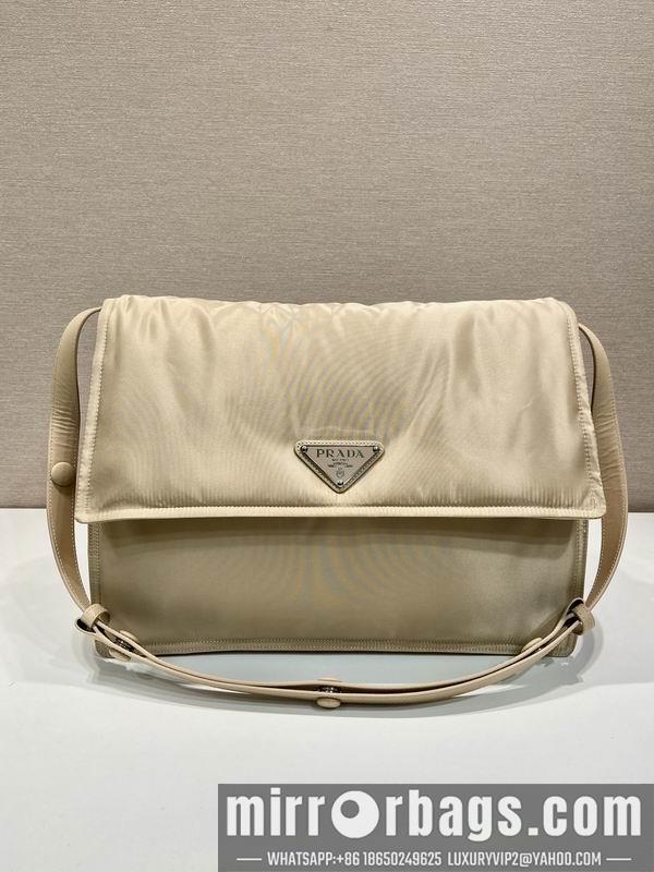 Prada Bags Prada 1BD256奶茶色36x28x14cm AP