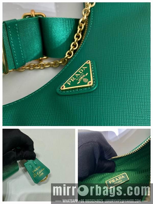 Prada Bags 1BH204 Nylon Hobo 23x17x6.5cm Ap