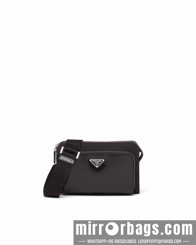 Prada Bags Nylon 2VH130 22x14x3.5cm ap