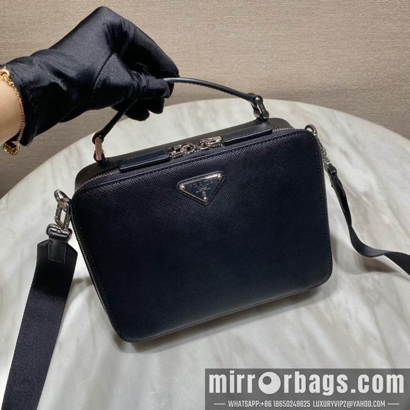 Prada Bags Brique Saffiano 2VH069 22x16x6cm ap 04