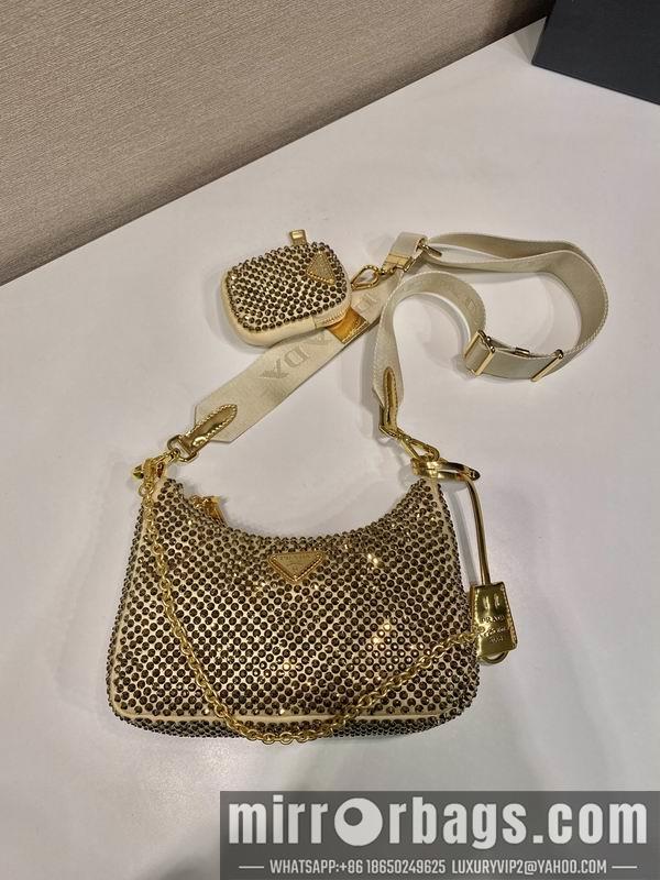 Prada Bags Prada 1BH204闪钻 22x16x6cm AP