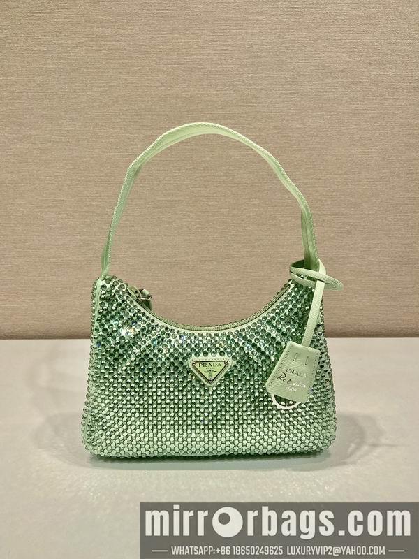 Prada Bags Prada Hobo 1NE515闪钻23x13x5cm AP3色