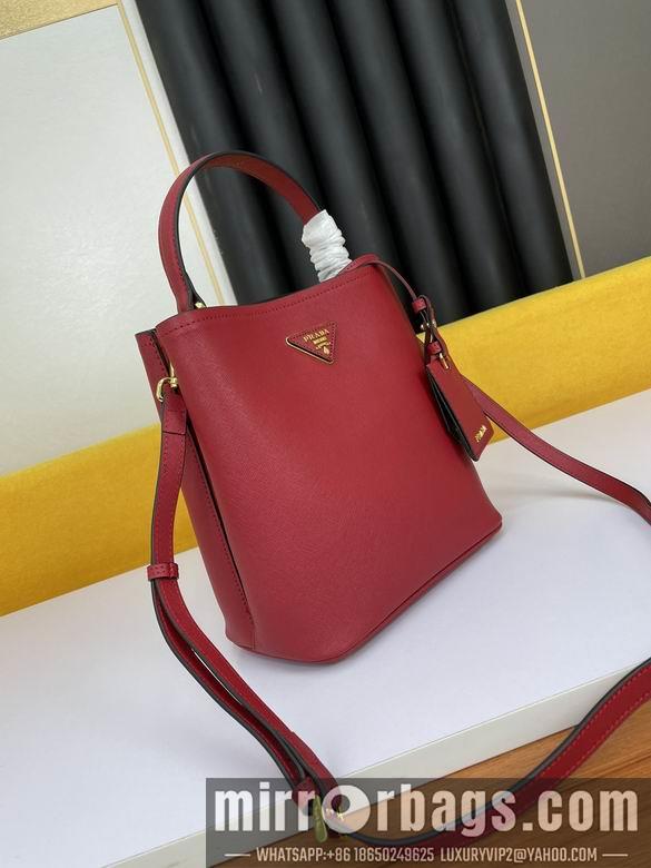 Prada Bags WW1BA213红 23X13X22