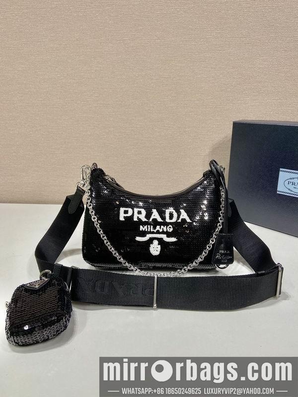 Prada Bags Prada 1BH204刺绣23x11.8x6cm AP