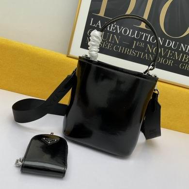 Prada Bags Prada Double Saffiano 1BA222 20X11X18cm YW