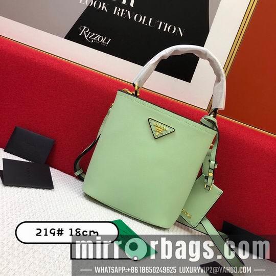 Prada Bags Prada Saffiano 1BA219十字纹 20x11x18cm CN6色