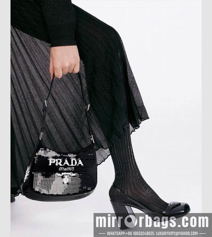 Prada Bags HOBO 1BC169 22X18.5X4.5cm Ap