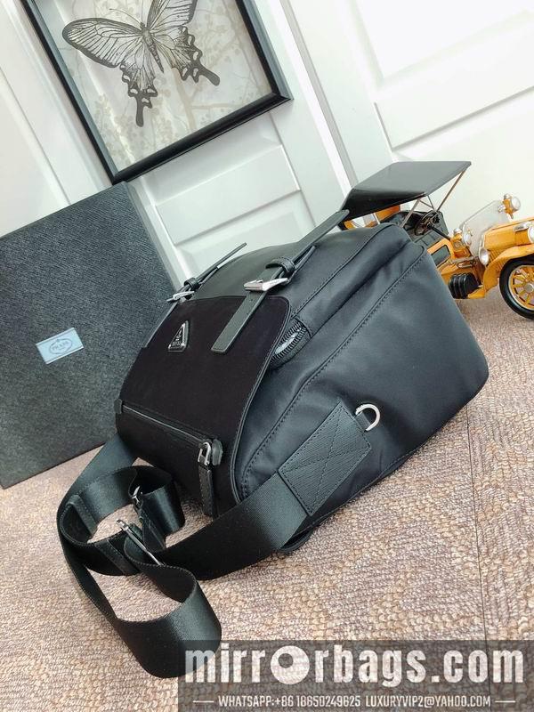 Prada Bags Re-Nylon Saffiano 1BD671 30x25x12cm ap 21