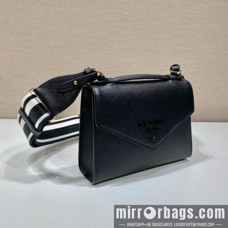 Prada Bags Saffiano Monochrome 1BD317 21x14x6 ap 15