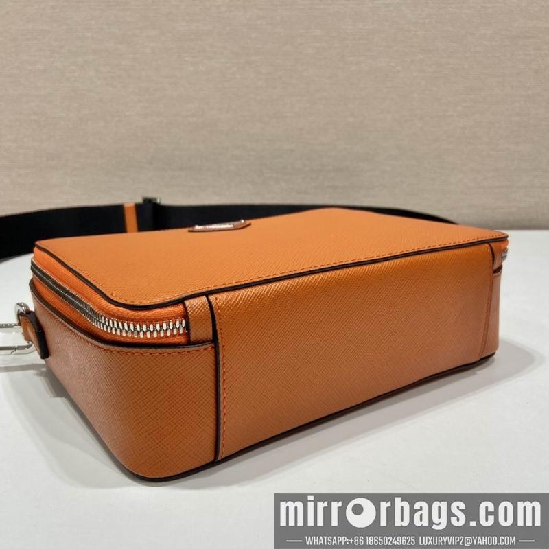 Prada Bags Brique Saffiano 2VH069 22x16x6cm ap