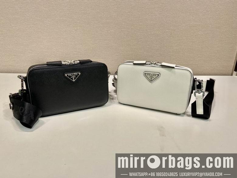 Prada Bags Prada Brique 2VH173十字纹 19x11.5x3.5cm AP