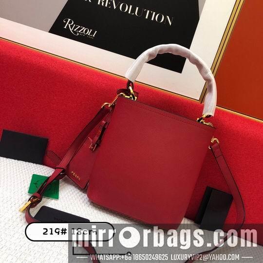Prada Bags Prada Saffiano 1BA219十字纹 20x11x18cm CN6色