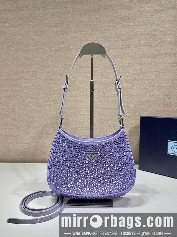Prada Bags Cleo 1BC169 22X18.5X4.5cm ap 05