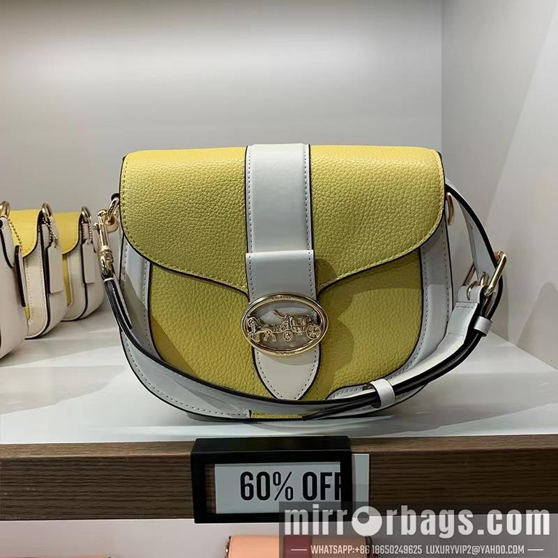 Coach Bags C3596 Georgie Saddle 21x17.5x6.5cm JH01