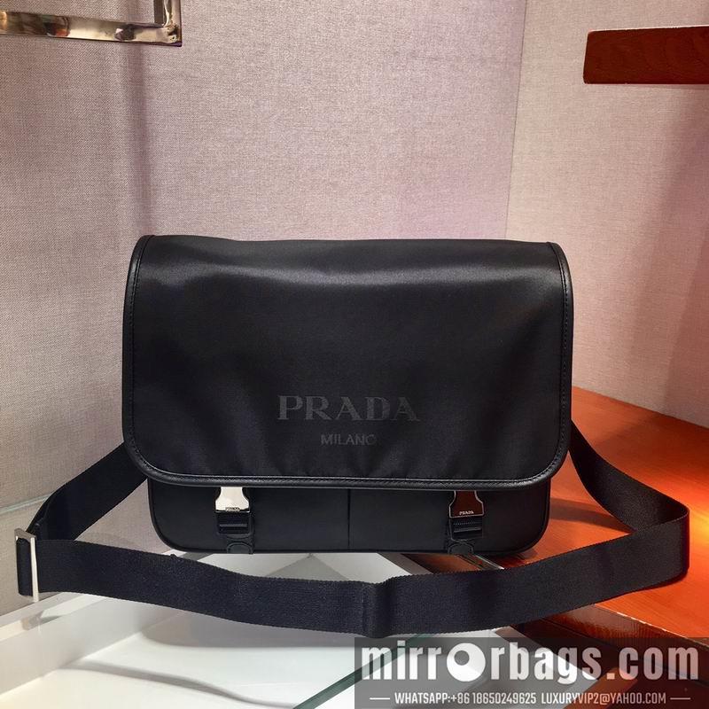 Prada Bags Re-Nylon Saffiano VA0768 32x24x12cm ap 22