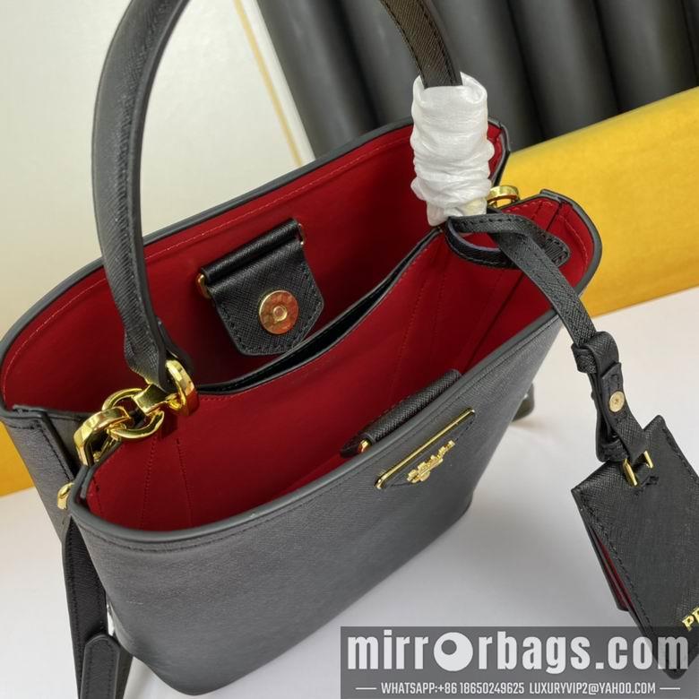 Prada Bags WW1BA213黑 23X13X22