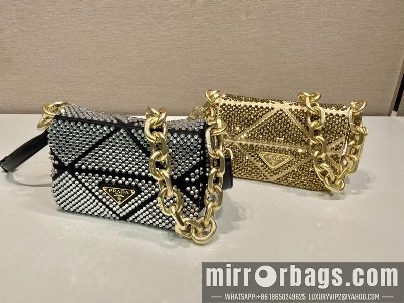 Prada Bags Prada 1BD329水晶17x11.5x6.5cm AP