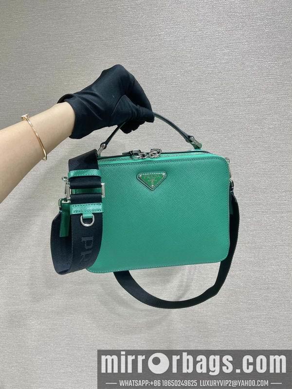 Prada Bags Brique Saffiano 2VH069 22x16x6cm ap