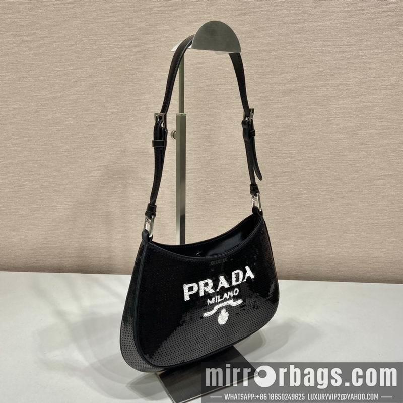 Prada Bags HOBO 1BC169 22X18.5X4.5cm Ap