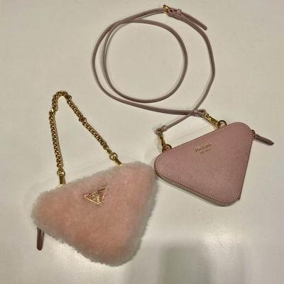 Prada Bags Prada 1NR015山羊毛15x10x5cm AP