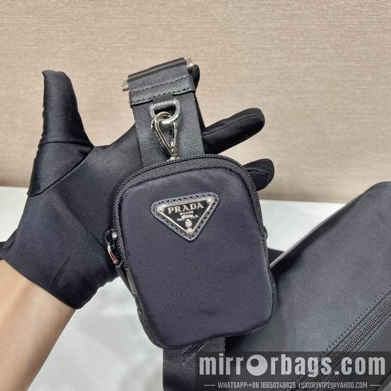 Prada Bags 1BD994B 25x22x10cm Ap