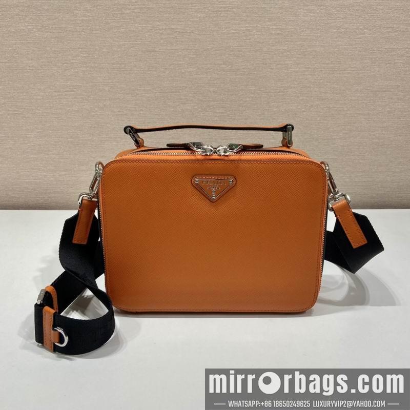 Prada Bags Brique Saffiano 2VH069 22x16x6cm ap