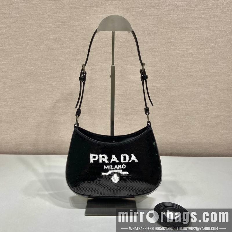 Prada Bags HOBO 1BC169 22X18.5X4.5cm Ap