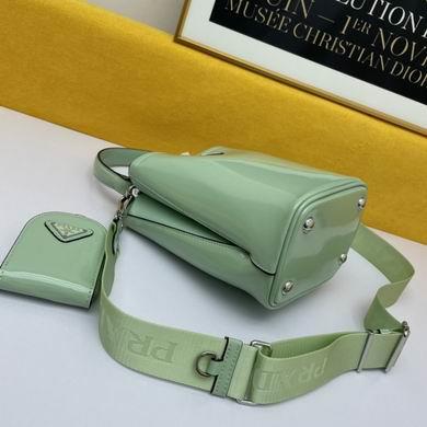 Prada Bags Prada Double Saffiano 1BA222 20X11X18cm YW