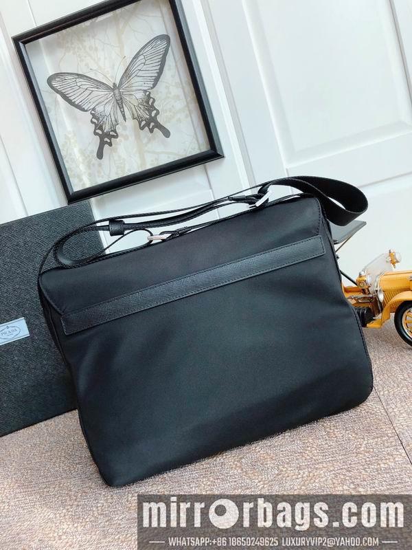 Prada Bags Re-Nylon Saffiano 1BD671 30x25x12cm ap 21