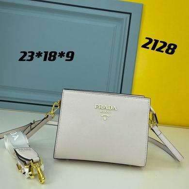 Prada Bags Saffiano 2128 23X18X9cm YW