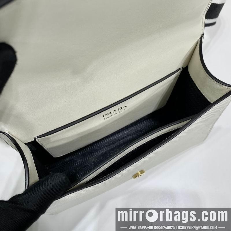 Prada Bags Saffiano Monochrome 1BD317 21x14x6 ap 15