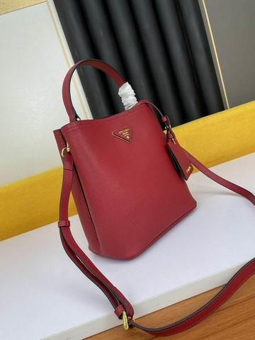 Prada Bags Prada Saffiano 1BA213 23x13x22cm ww