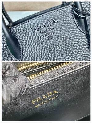 Prada Bags Monochrome 1BA156 26x20x15cm ap
