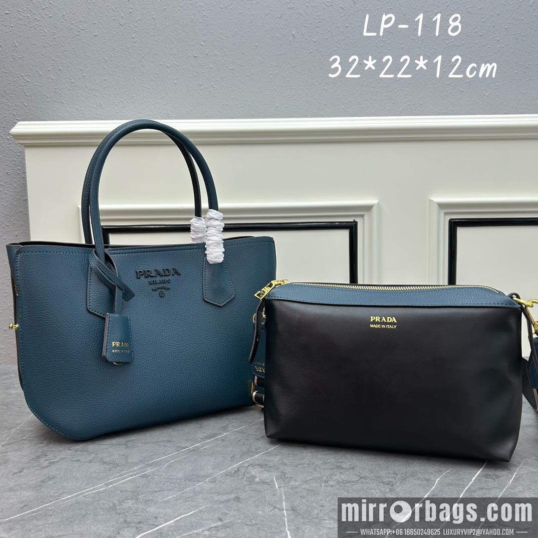 Prada Bags Prada PL-118 32x22x12cm ww4