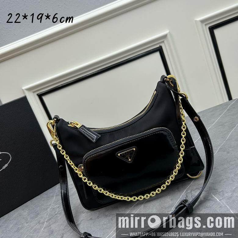Prada Bags Prada 1BC198 22x19.5x6cm ww