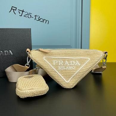 Prada Bags Raffia 22517 25X13cm YW