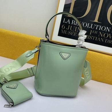 Prada Bags Prada Double Saffiano 1BA222 20X11X18cm YW