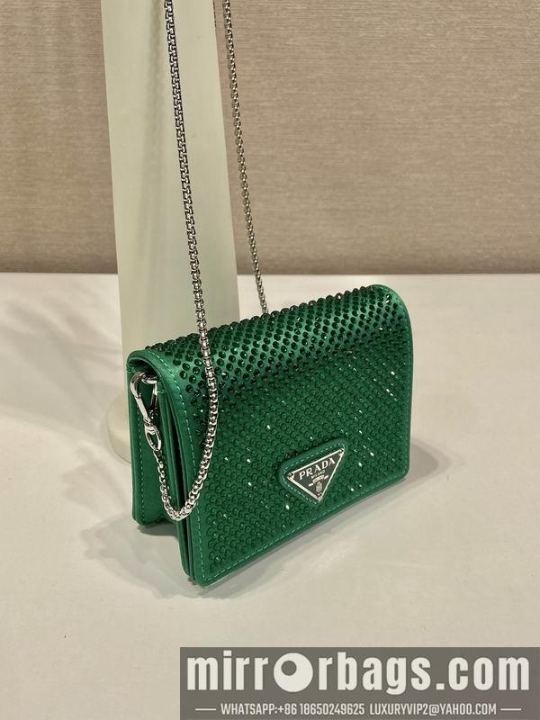 Prada Bags Prada Duchesse 1MR024水晶11.5x8cm AP
