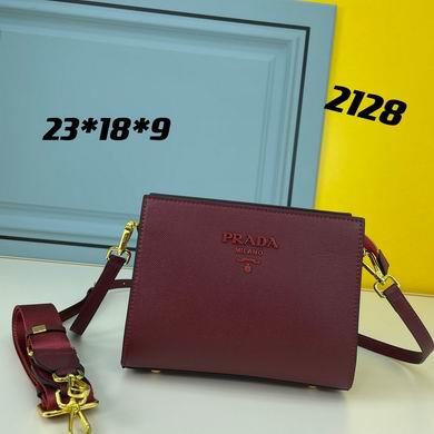 Prada Bags Saffiano 2128 23X18X9cm YW